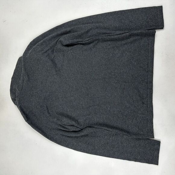 Jones New York Signature Gray Cowl Neck Sweater Size L Wool Blend Long Sleeve - Picture 8 of 8